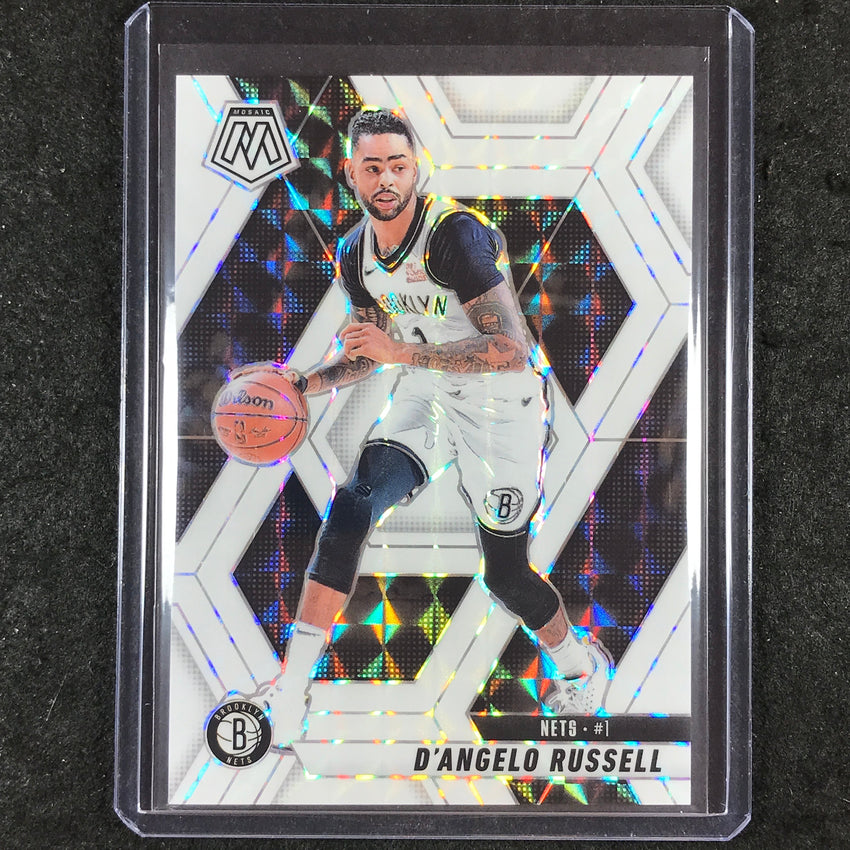 2024-25 Mosaic D'ANGELO RUSSELL White Mosaic 20/25 #179