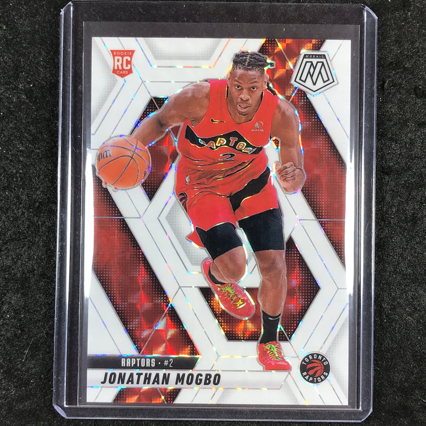 2024-25 Mosaic JONATHAN MOGBO Rookie White Mosaic 19/25 #235