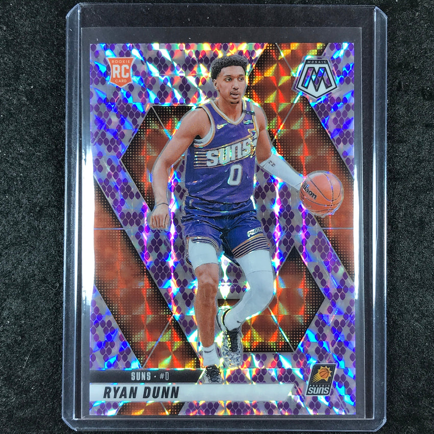 2024-25 Mosaic RYAN DUNN Rookie Purple Snakeskin Mosaic 13/24 #233