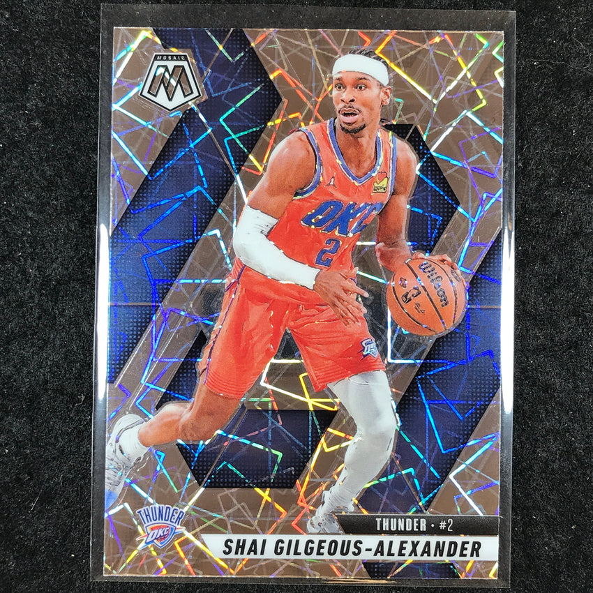 2024-25 Mosaic SHAI GILGEOUS-ALEXANDER Base Premium Lazer #38