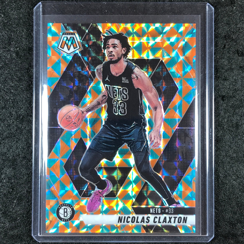 2024-25 Mosaic NICOLAS CLAXTON Tessellation Mosaic 9/15 #106