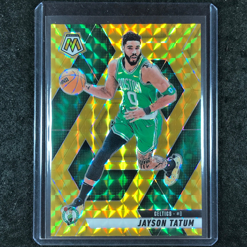 2024-25 Mosaic JAYSON TATUM Gold Mosaic 5/10 #188