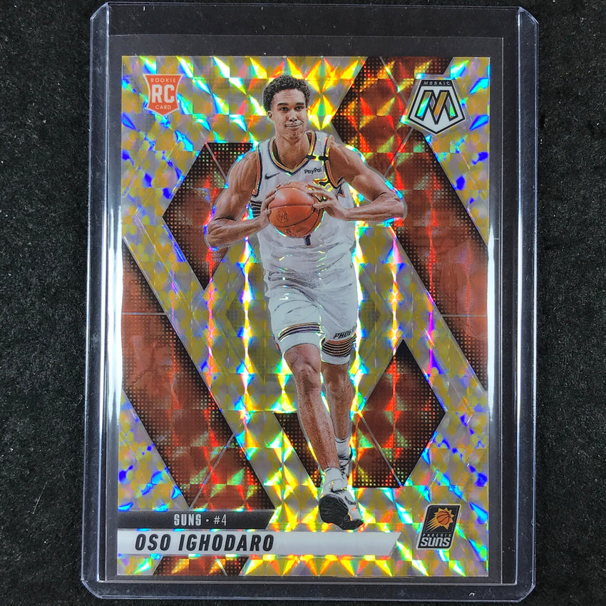 2024-25 Mosaic OSO IGHODARO Rookie Gold Snakeskin Mosaic 7/8 #221