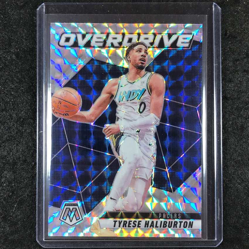 2024-25 Mosaic TYRESE HALIBURTON Overdrive SP #7