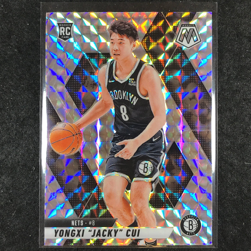 2024-25 Mosaic YONGXI "JACKY" CUI Rookie Base Mosaic #212