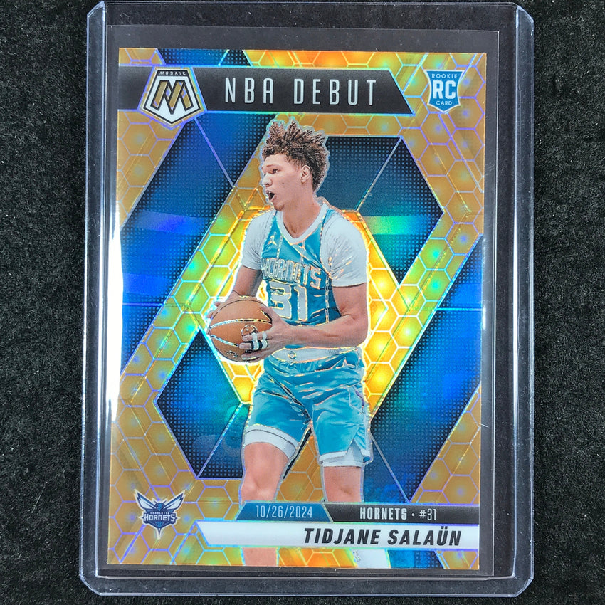 2024-25 Mosaic TIDJANE SALAUN Rookie NBA Debut Honeycomb Mosaic SP #268