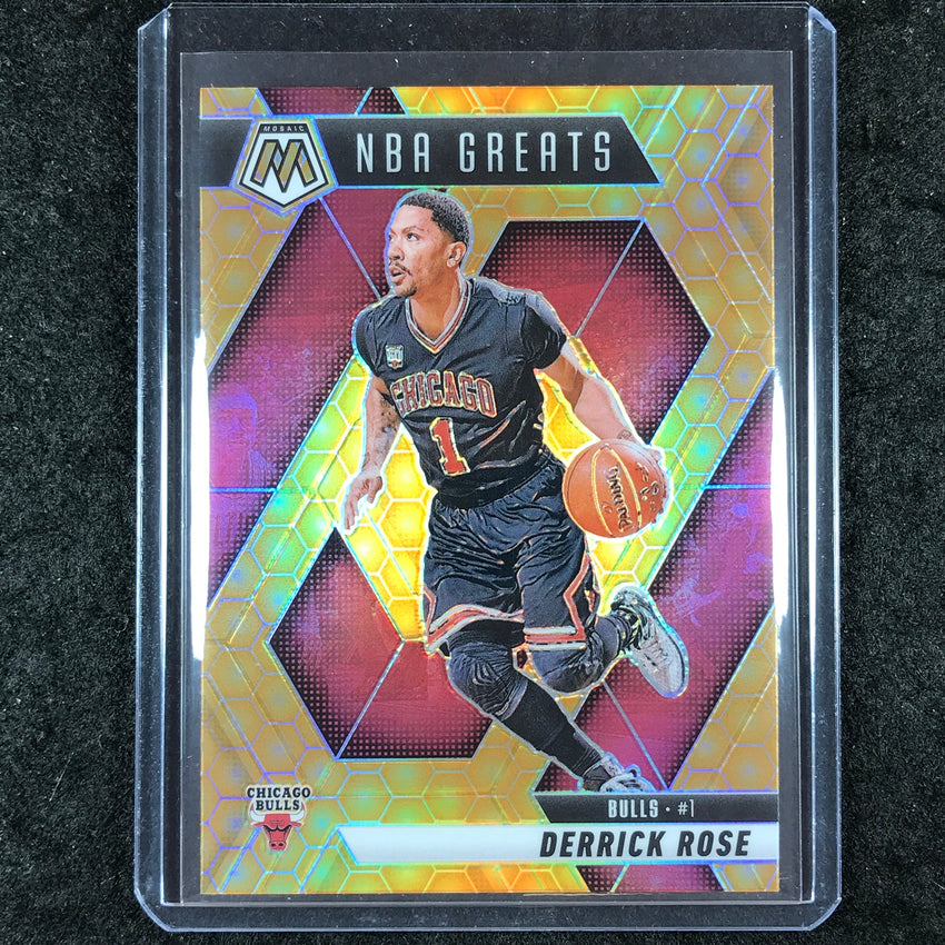 2024-25 Mosaic DERRICK ROSE NBA Greats Honeycomb Mosaic SP #292