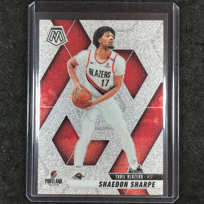 2024-25 Mosaic SHAEDON SHARPE Glitter Mosaic SSP #61