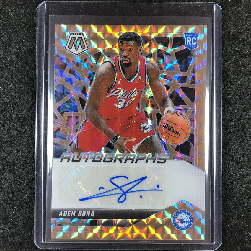2024-25 Mosaic ADEM BONA Rookie Autographs Mosaic Bronze 41/75