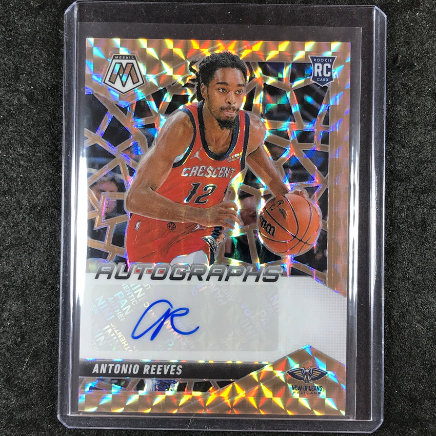 2024-25 Mosaic ANTONIO REEVES Rookie Autographs Mosaic Bronze 28/75