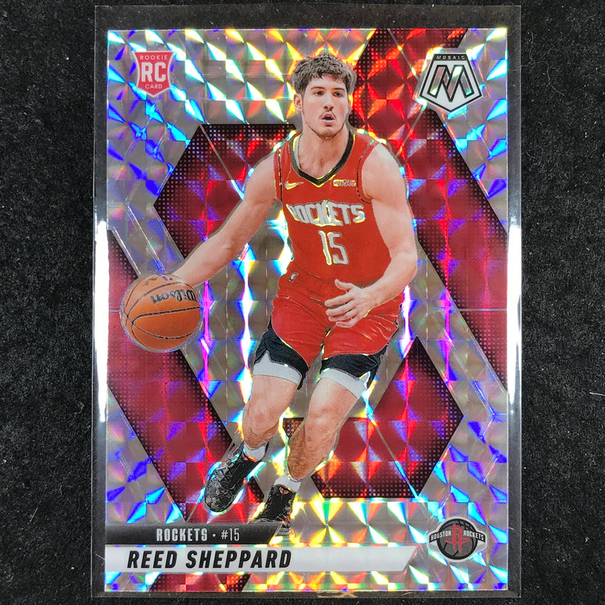 2024-25 Mosaic REED SHEPPARD Rookie Base Mosaic #249