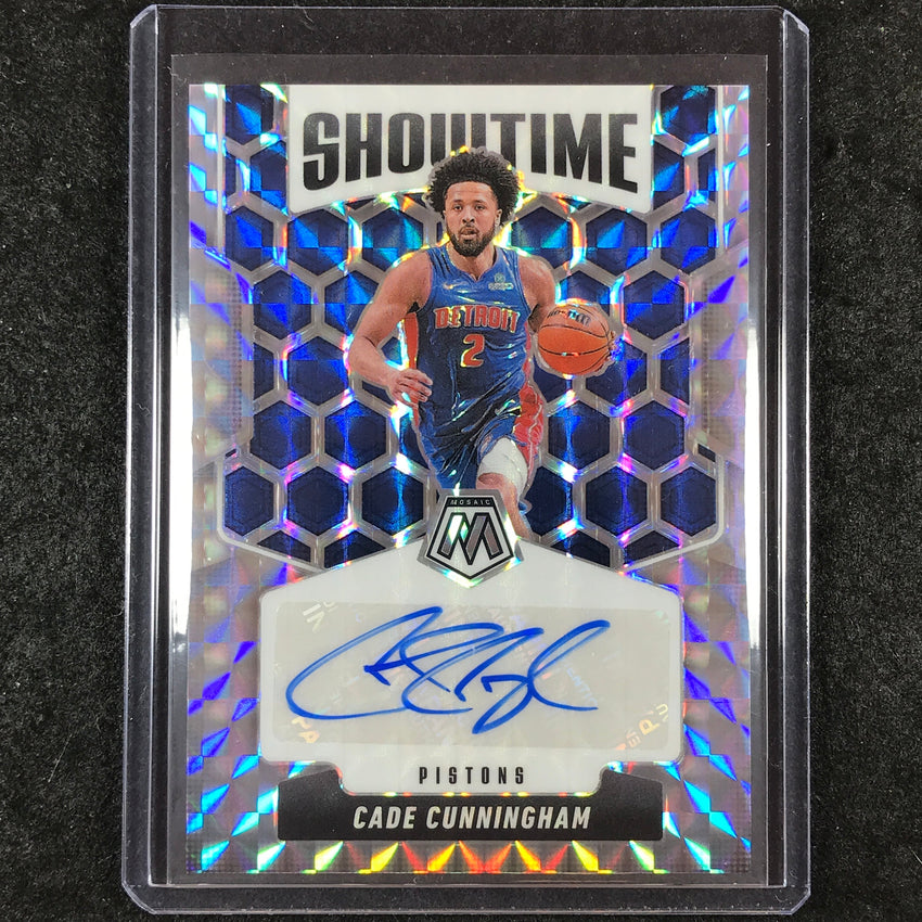 2024-25 Mosaic CADE CUNNINGHAM Showtime Auto Silver #CAD