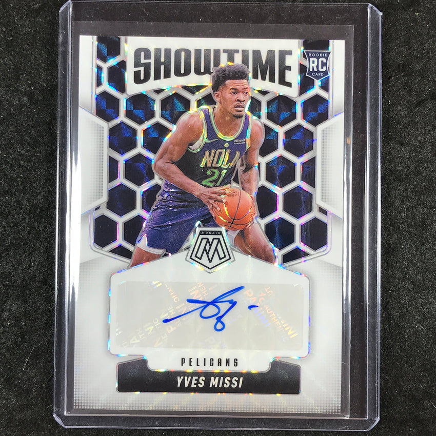 2024-25 Mosaic YVES MISSI Showtime Rookie Auto Silver #MIS