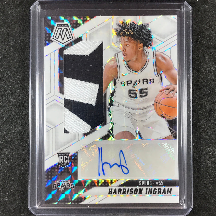 2024-25 Mosaic HARRISON INGRAM Rookie Patch Autograph White 7/25