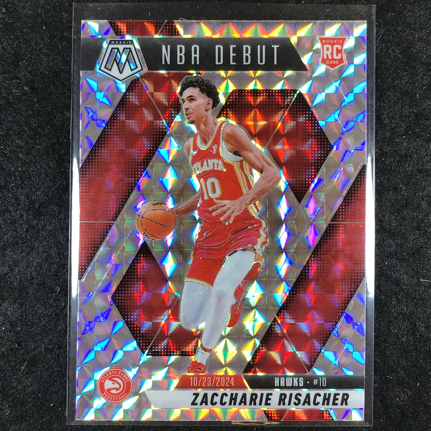 2024-25 Mosaic ZACCHARIE RISACHER Rookie NBA Debut Base Mosaic #269