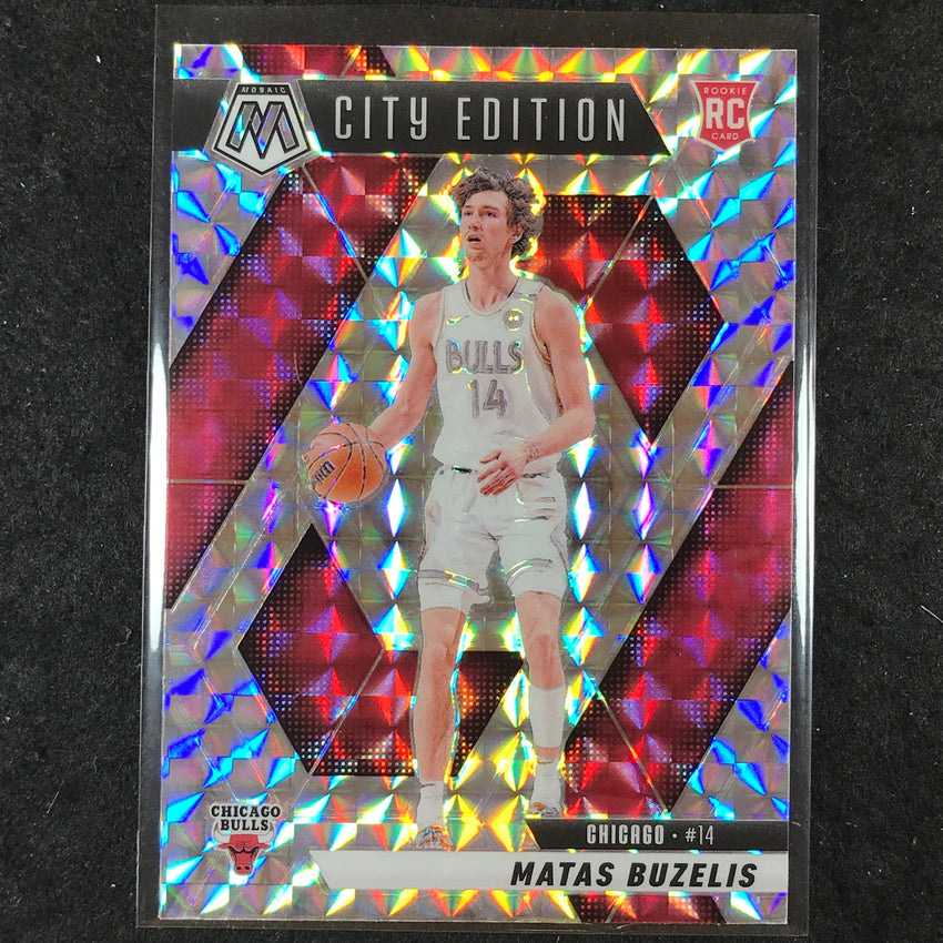 2024-25 Mosaic MATAS BUZELIS Rookie City Edition Base Mosaic #273