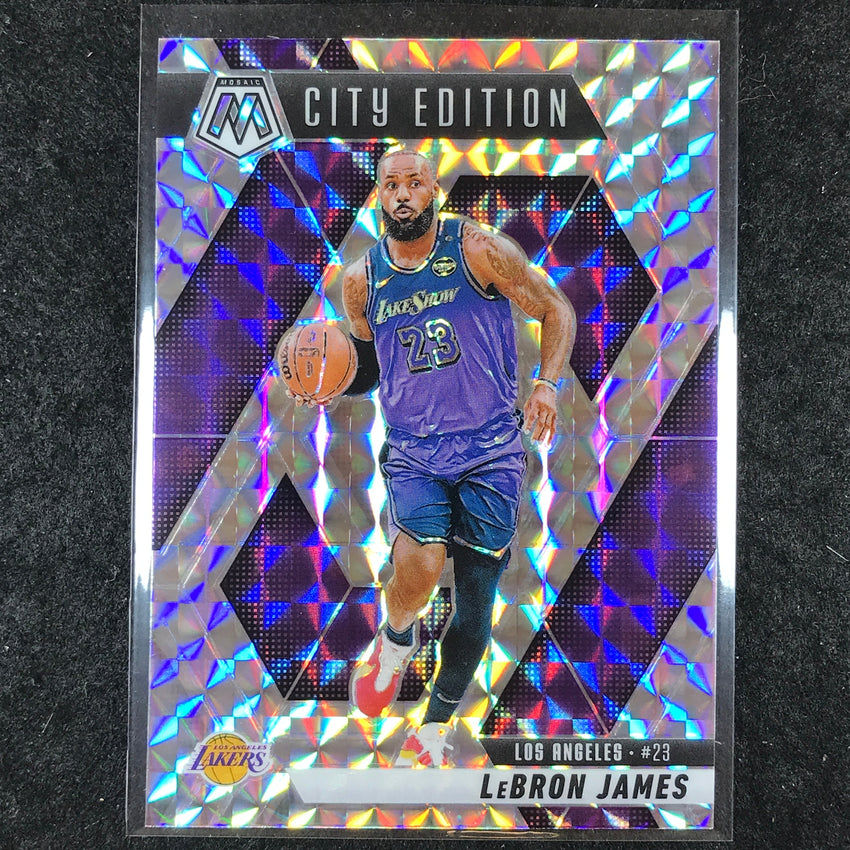 2024-25 Mosaic LEBRON JAMES City Edition Base Mosaic #286