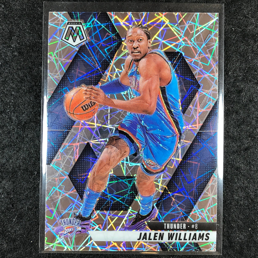 2024-25 Mosaic JALEN WILLIAMS Base Premium Lazer #150