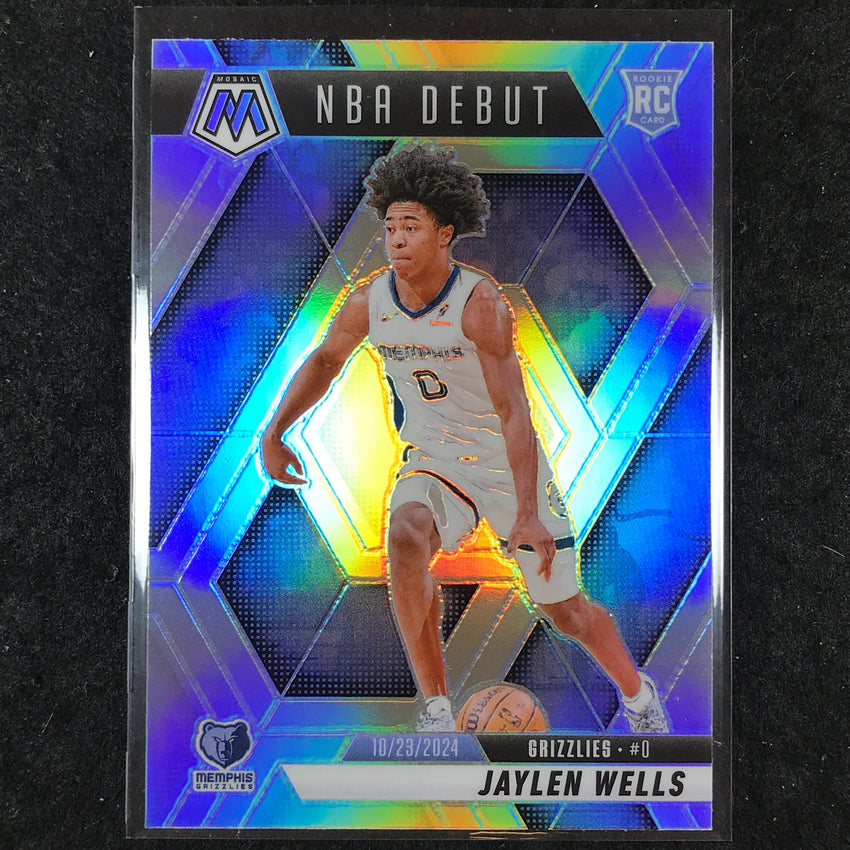 2024-25 Mosaic JAYLEN WELLS Rookie NBA Debut Base Silver #260