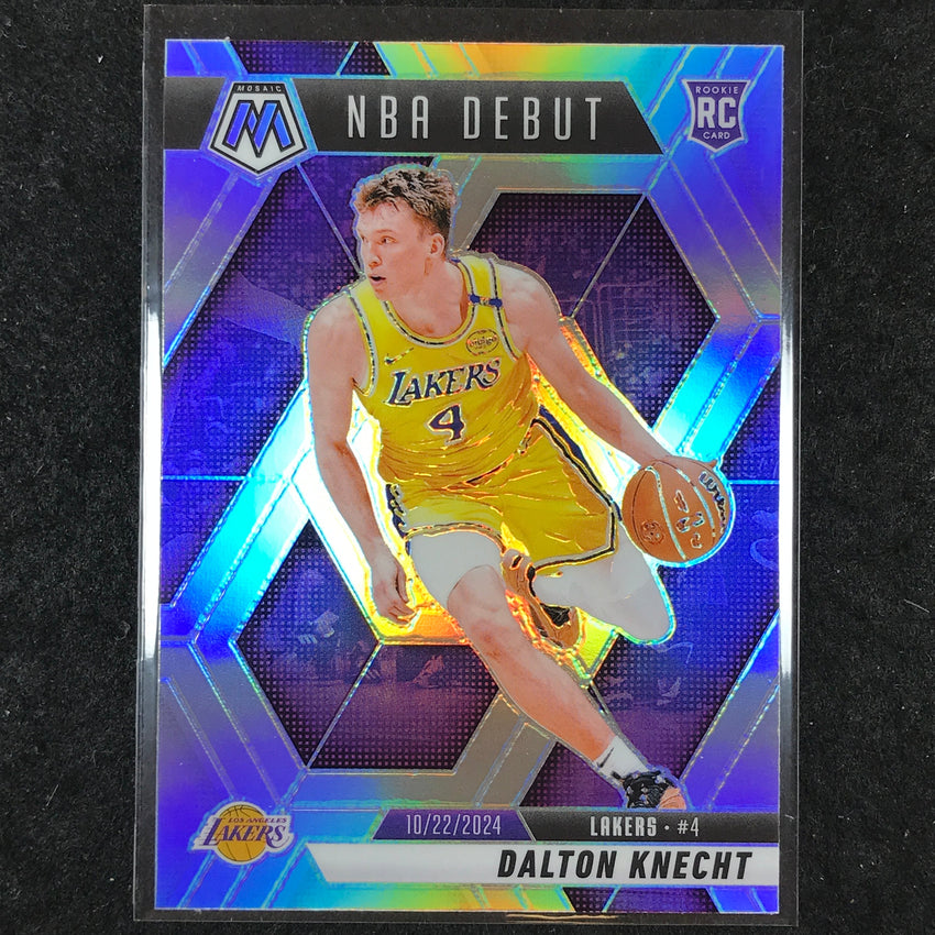 2024-25 Mosaic DALTON KNECHT Rookie NBA Debut Base Silver #264