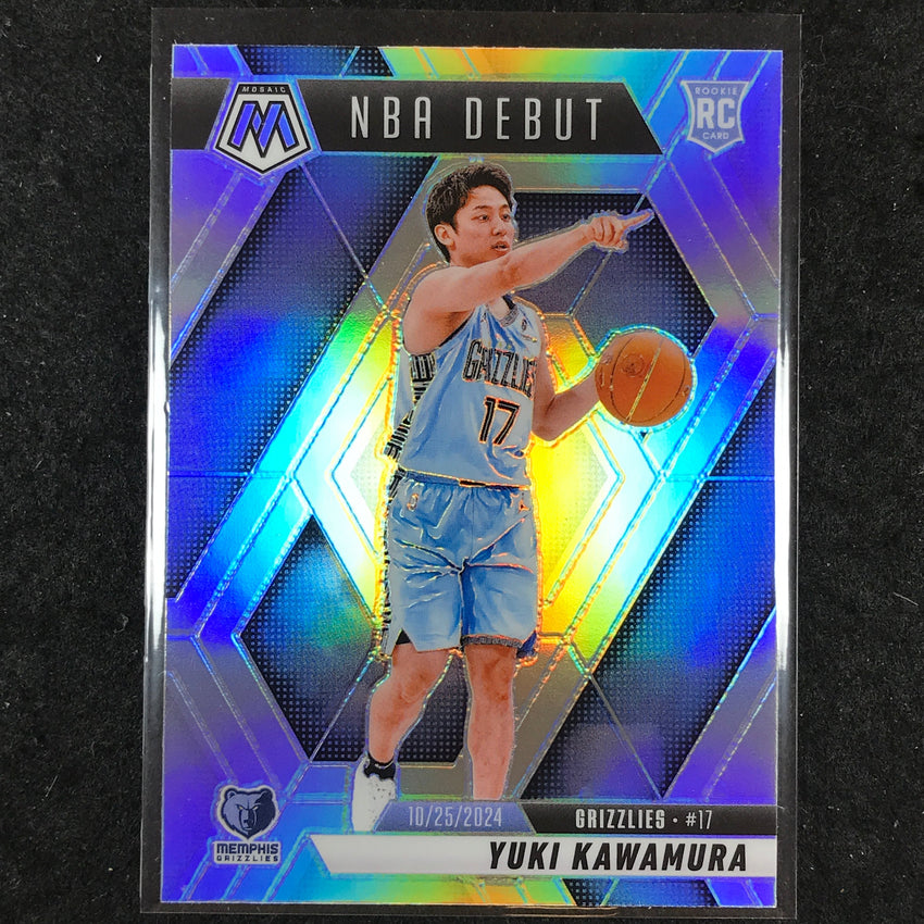 2024-25 Mosaic YUKI KAWAMURA Rookie NBA Debut Base Silver #265