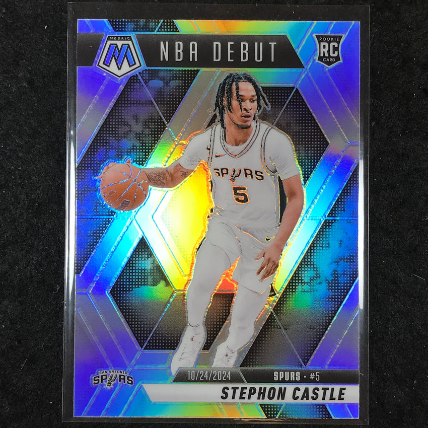 2024-25 Mosaic STEPHON CASTLE Rookie NBA Debut Base Silver #267