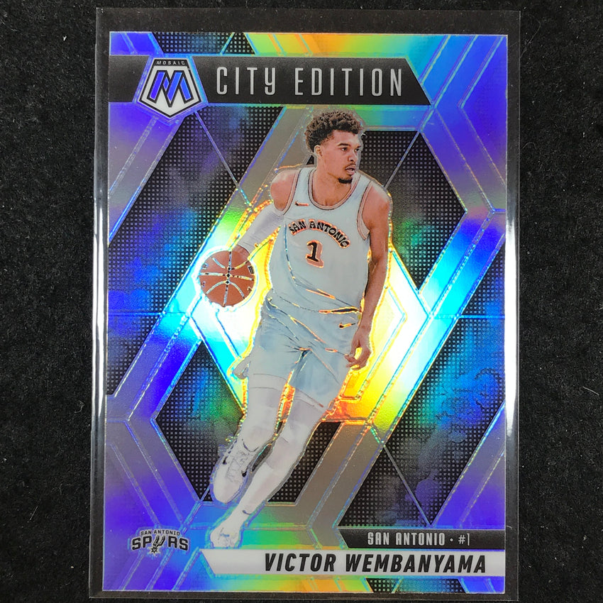 2024-25 Mosaic VICTOR WEMBANYAMA City Edition Base Silver #288