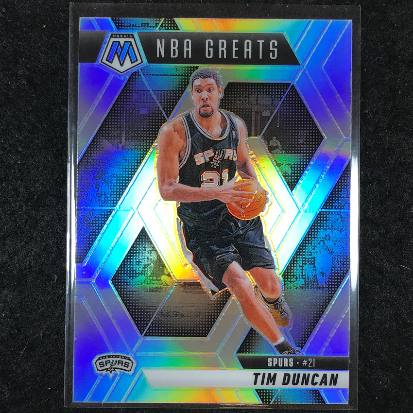 2024-25 Mosaic TIM DUNCAN NBA Greats Base Silver #291