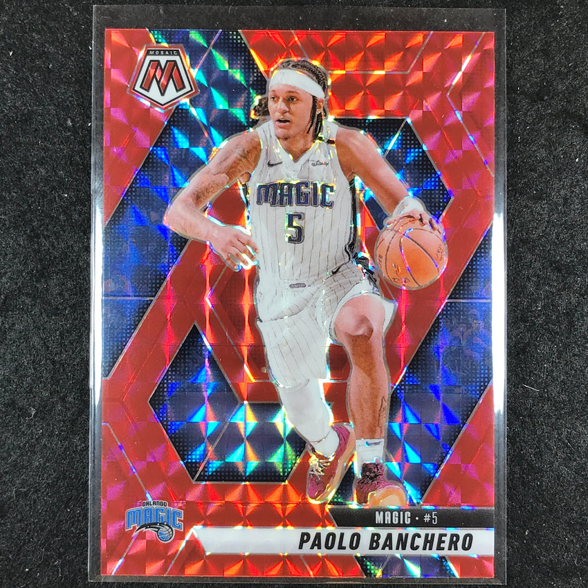 2024-25 Mosaic PAOLO BANCHERO Red Mosaic #1