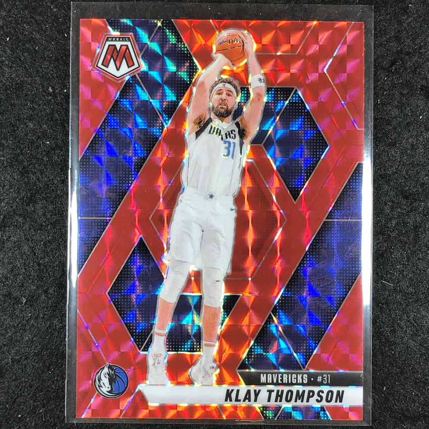 2024-25 Mosaic KLAY THOMPSON Red Mosaic #16