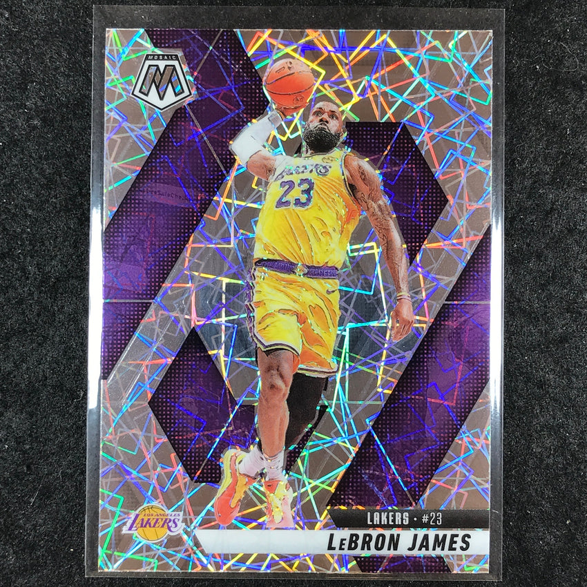 2024-25 Mosaic LEBRON JAMES Base Premium Lazer #180