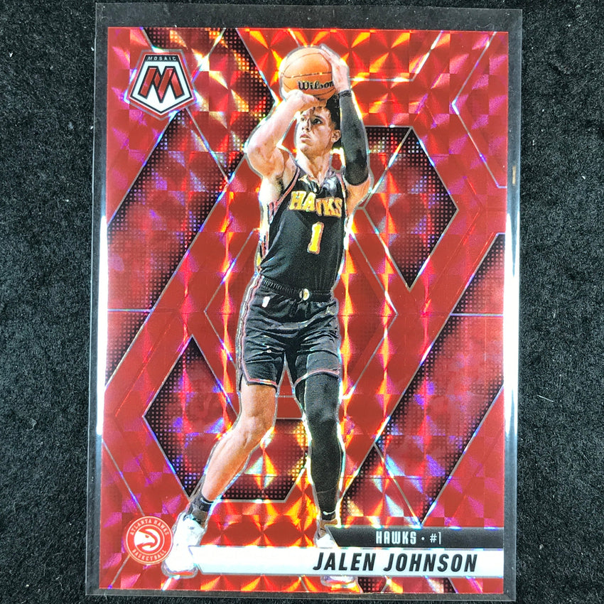 2024-25 Mosaic JALEN JOHNSON Red Mosaic #35