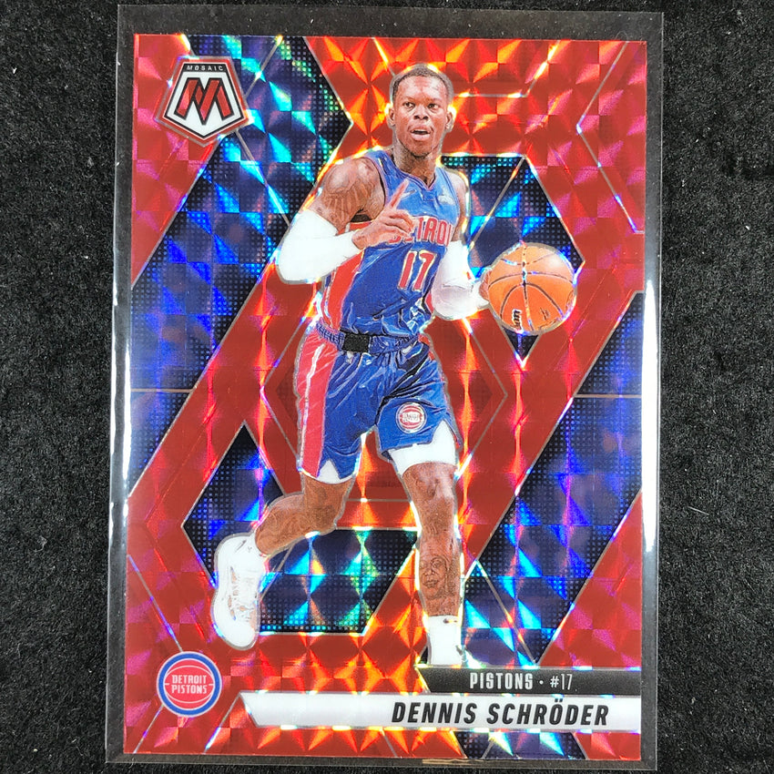 2024-25 Mosaic DENNIS SCHRODER Red Mosaic #65