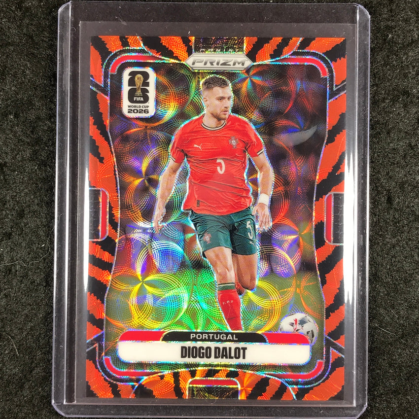 2026 Prizm FIFA World Cup DIOGO DALOT Choice Tiger Stripe #361
