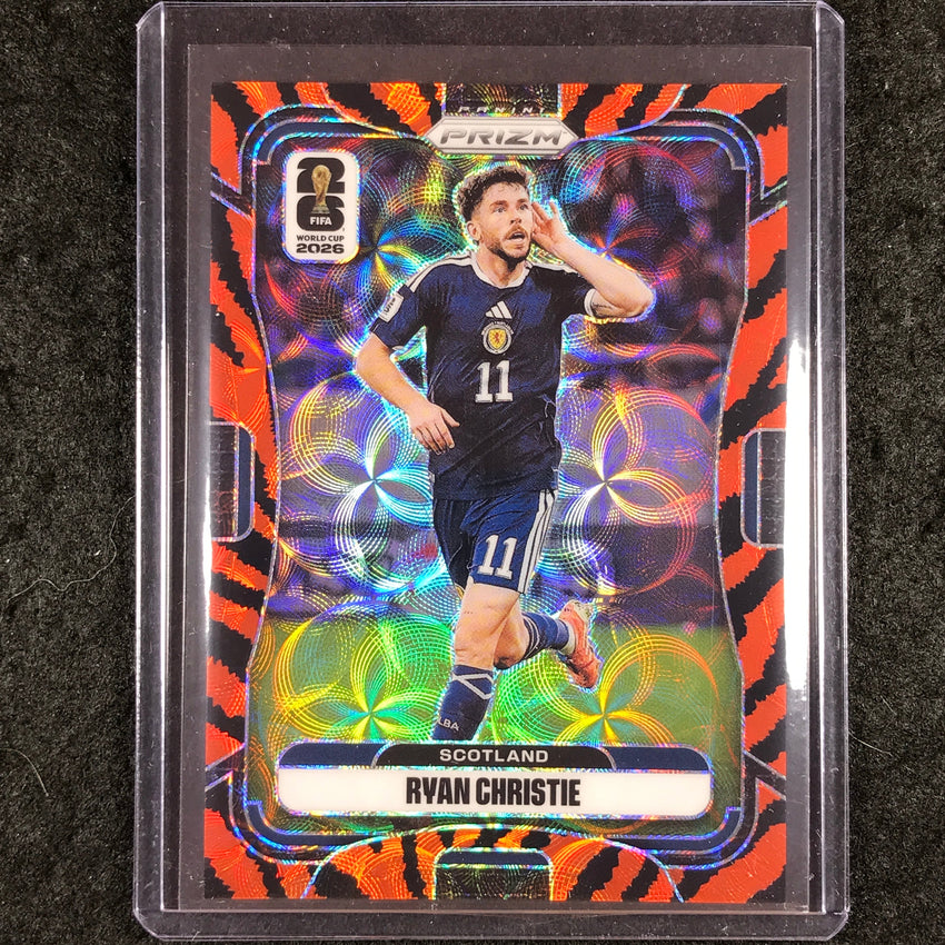 2026 Prizm FIFA World Cup RYAN CHRISTIE Choice Tiger Stripe #390