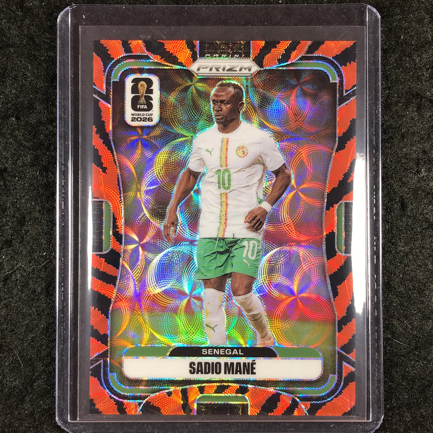 2026 Prizm FIFA World Cup SADIO MANE Choice Tiger Stripe #406