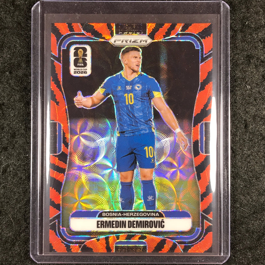 2026 Prizm FIFA World Cup ERMEDIN DEMIROVIC Choice Tiger Stripe #470