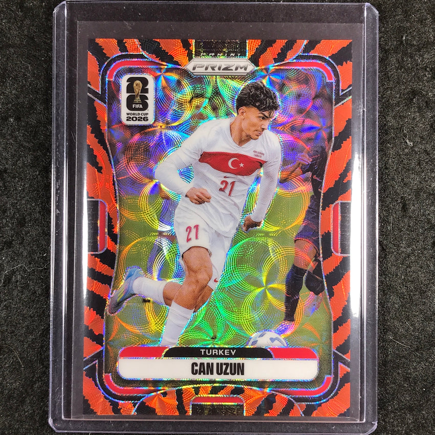 2026 Prizm FIFA World Cup CAN UZUN Choice Tiger Stripe #490