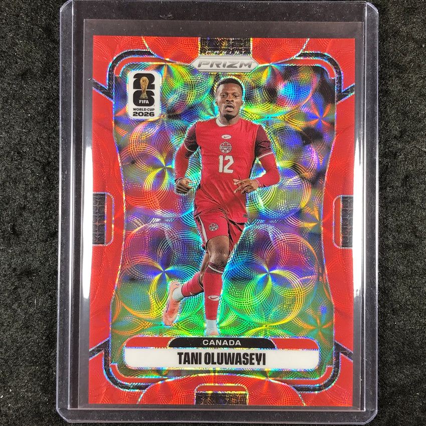 2026 Prizm FIFA World Cup TANI OLUWASEYI Choice Red /85 #168