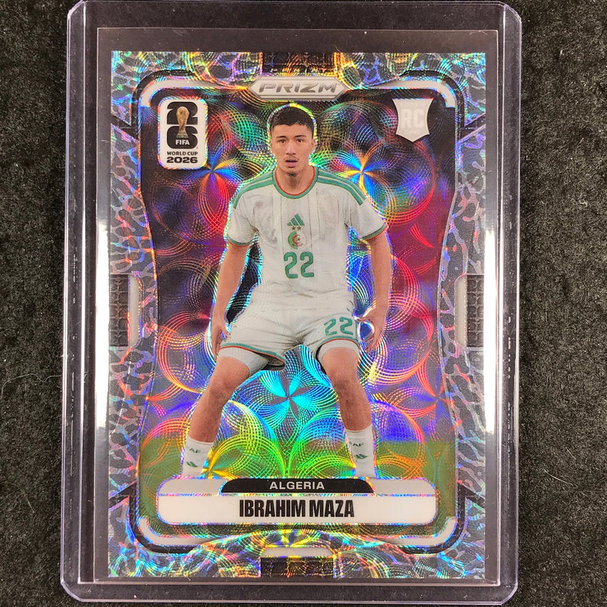 2026 Prizm FIFA World Cup IBRAHIM MAZA Rookie Choice Elephant #128