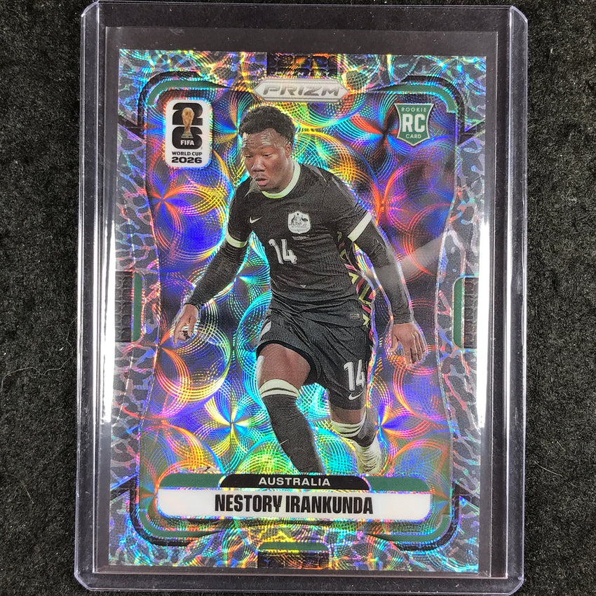 2026 Prizm FIFA World Cup NESTORY IRANKUNDA Rookie Choice Elephant #137