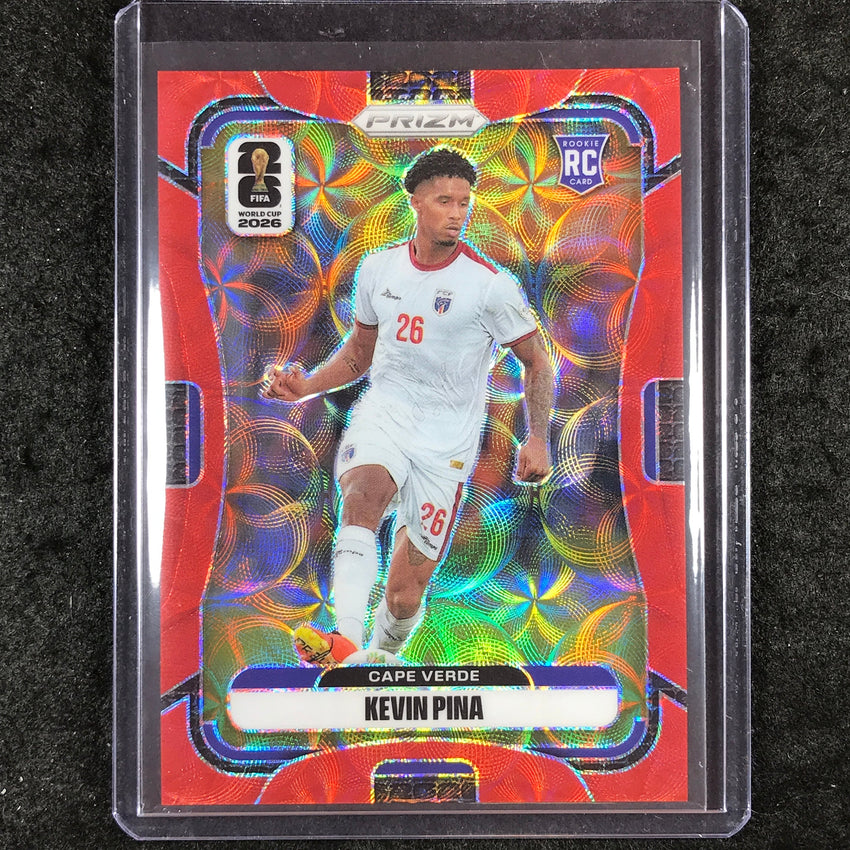 2026 Prizm FIFA World Cup KEVIN PINA Rookie Choice Red /85 #174