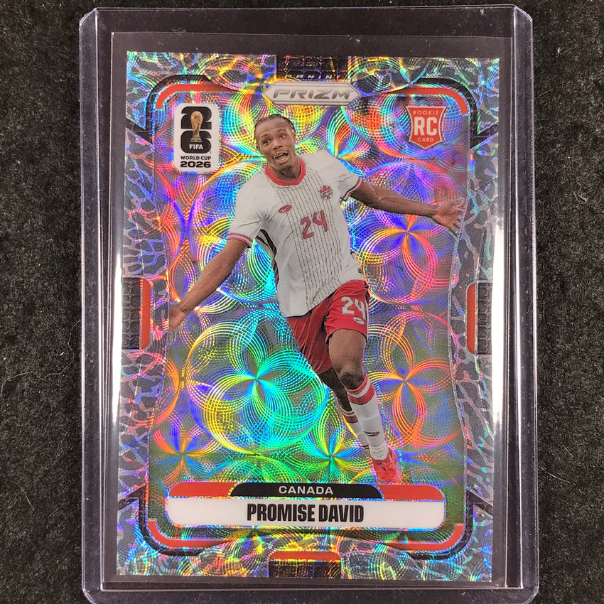 2026 Prizm FIFA World Cup PROMISE DAVID Rookie Choice Elephant #170