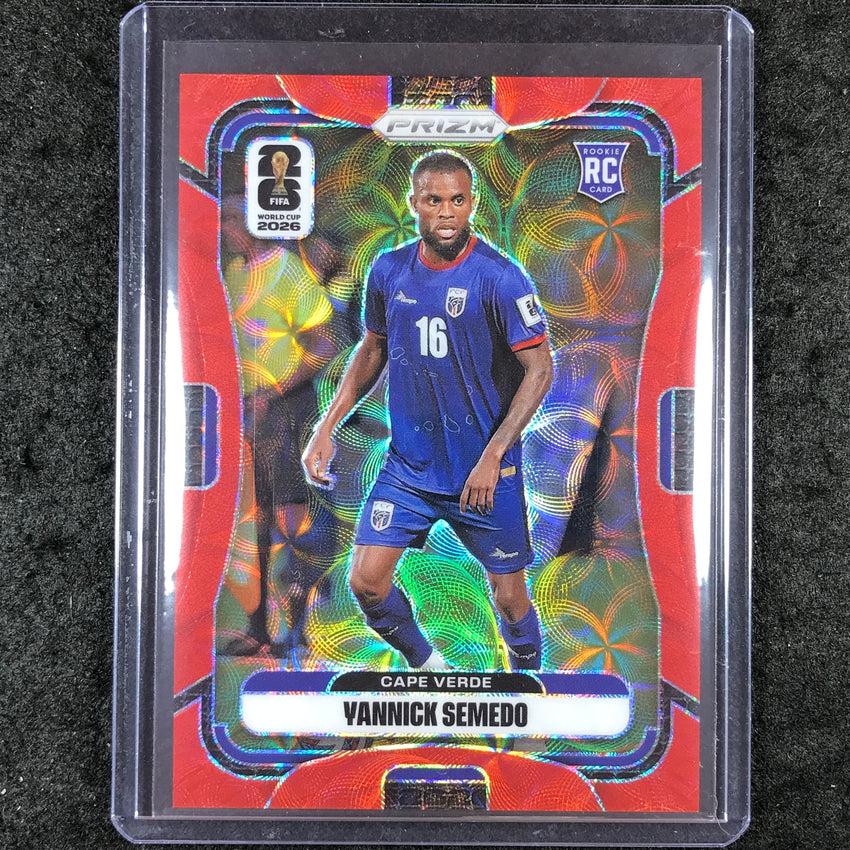 2026 Prizm FIFA World Cup YANNICK SEMEDO Rookie Choice Red /85 #176