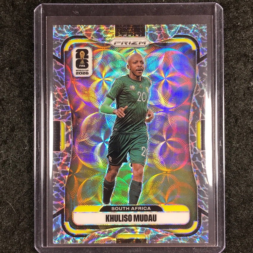 2026 Prizm FIFA World Cup KHULISO MUDAU Choice Elephant #413