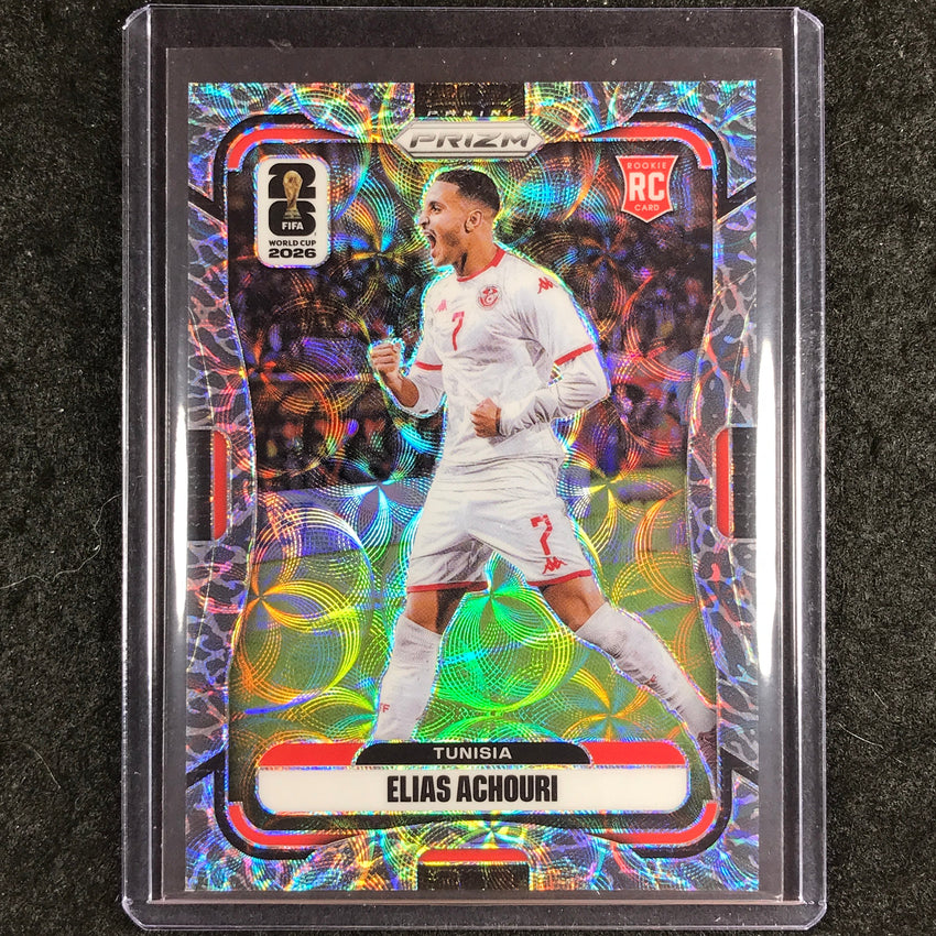2026 Prizm FIFA World Cup ELIAS ACHOURI Rookie Choice Elephant #431