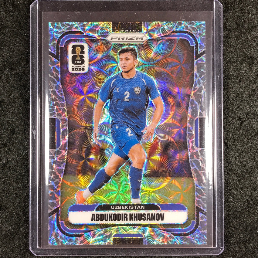 2026 Prizm FIFA World Cup ABDUKODIR KHUSANOV Choice Elephant #446