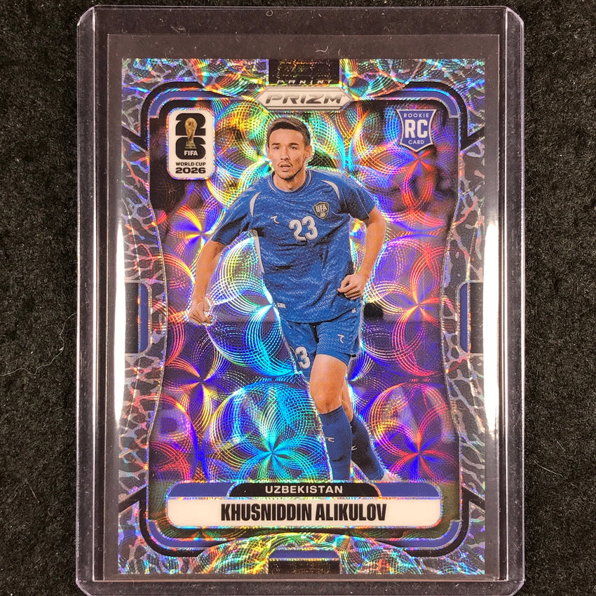 2026 Prizm FIFA World Cup KHUSNIDDIN ALIKULOV Rookie Choice Elephant #452