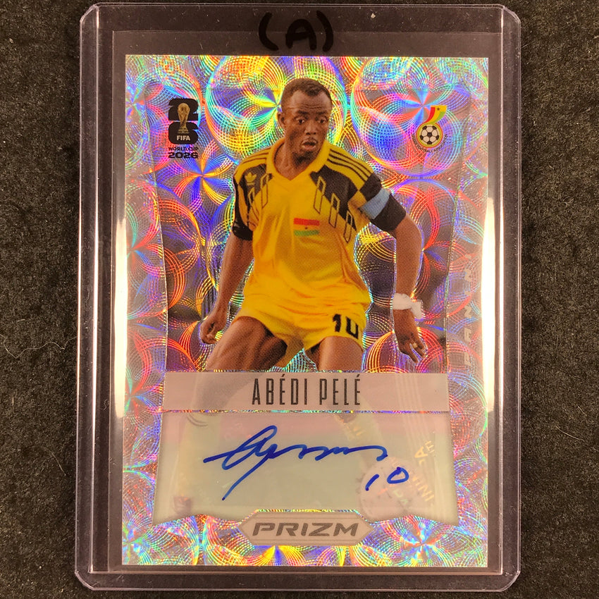 2026 Prizm FIFA World Cup ABEDI PELE 2012 Throwback Auto Choice #12-AP (A)