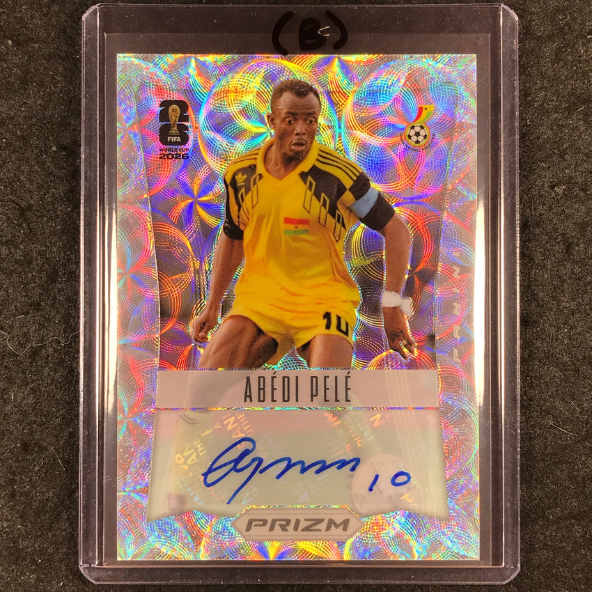 2026 Prizm FIFA World Cup ABEDI PELE 2012 Throwback Auto Choice #12-AP (B)